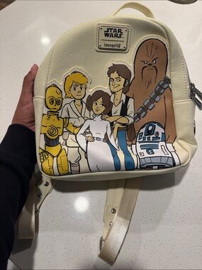 Star Wars cartoon mini loungefly